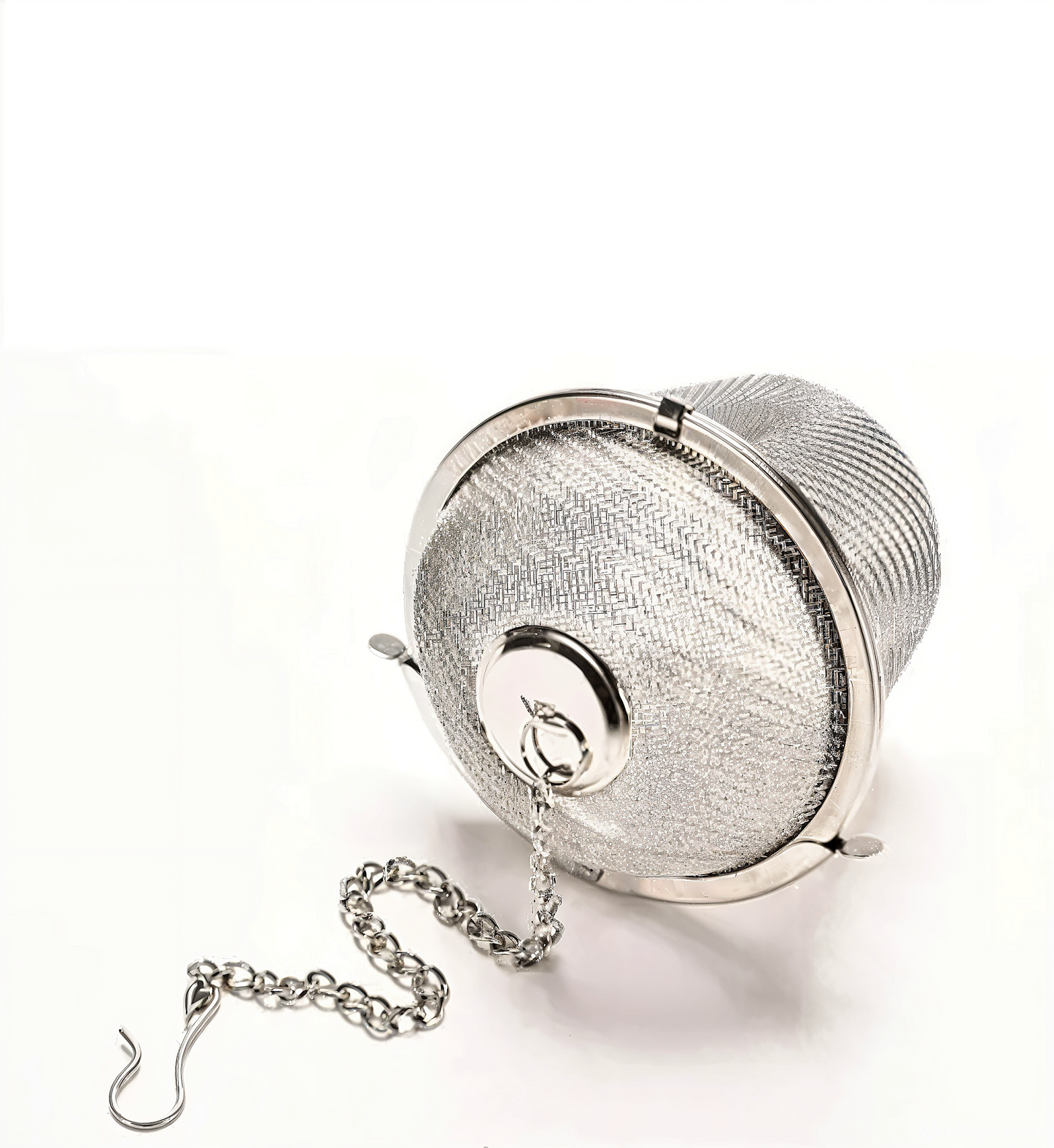 Stainless Steel Tea Infuser with Lid & Chain |