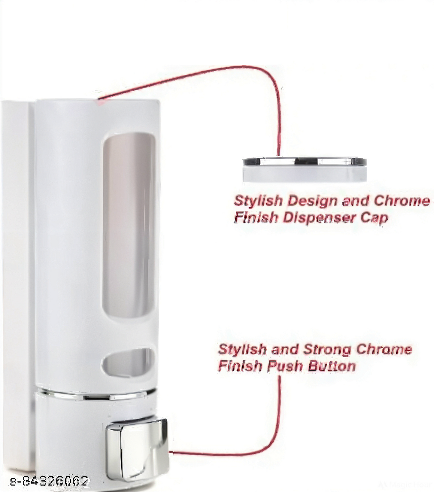 Heavy Duty Wall Mount Liquid Soap Dispenser