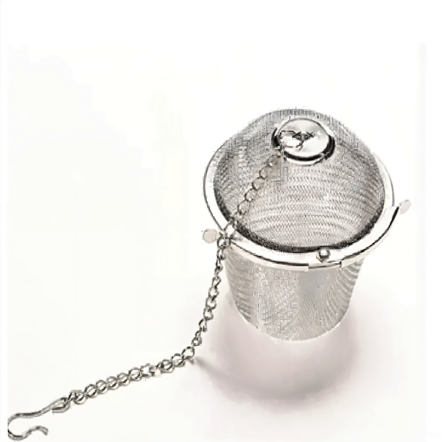 Stainless Steel Tea Infuser with Lid & Chain |