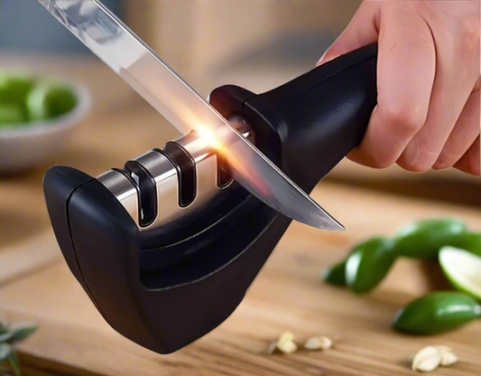 Manual Kitchen Knife Sharpener