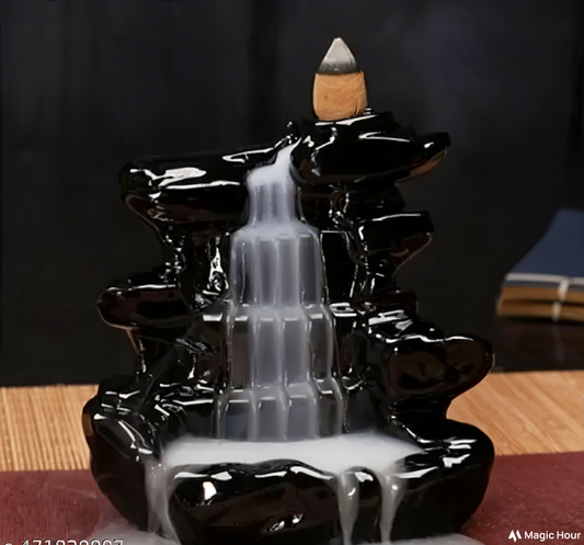 Smoke Backflow Incense Burner .