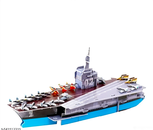 3D Puzzle Aircraft Carrier Model Kit  |